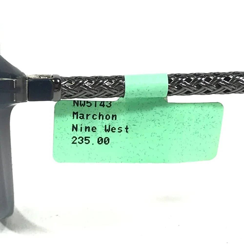 Nine West Eyeglasses Frames NW5143 014 Blue Silver Cat Eye Full Rim 52-16-135